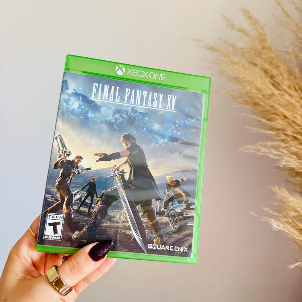 XBOX ONE Final Fantasy XV Classic Retro Gaming Disc Green Case Video Game